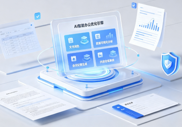 乌什县AI重构现代办公体系 智能优化引擎助力企业轻量化高效运营